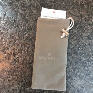 Michelle watch strap duster bag.